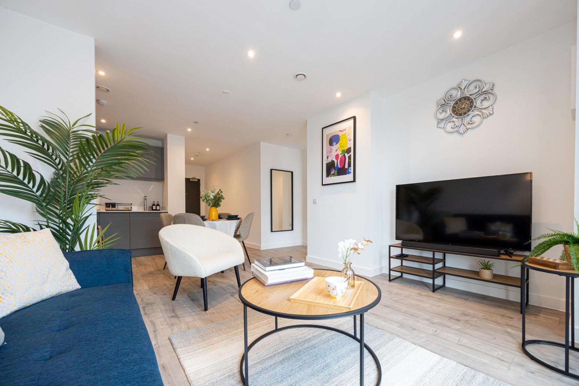 City Center Ultra-Luxe 2Bed Villa Amalfi Манчестър Екстериор снимка